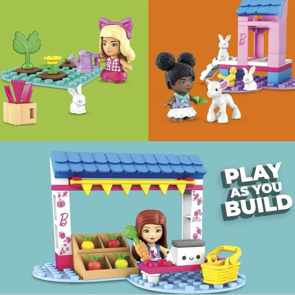 Barbie Building Sets - Farmer’s Market